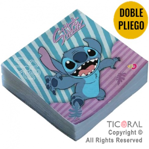 STITCH SERVILLETAS PREMIUM x 20